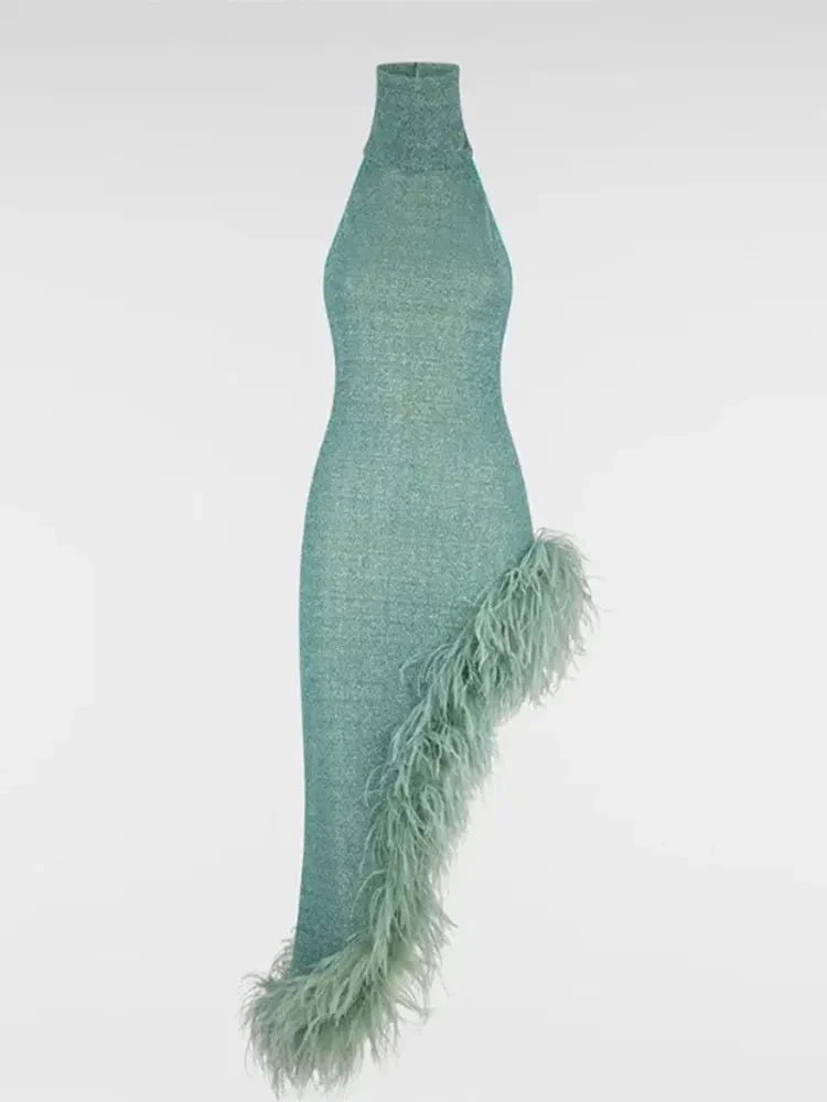 Feather - Glitter Dress