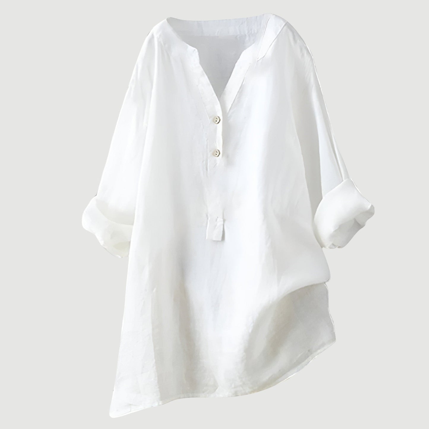Flora | Airy and Comfortable Button-Up Shirt
