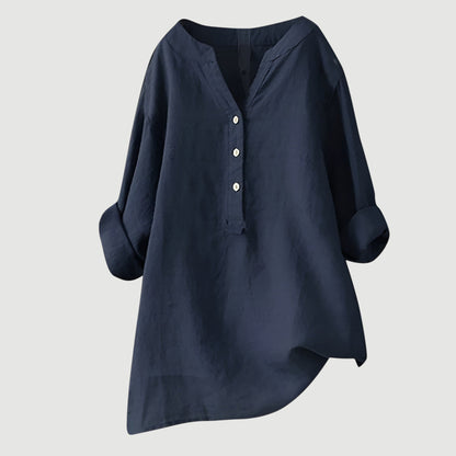 Flora | Airy and Comfortable Button-Up Shirt