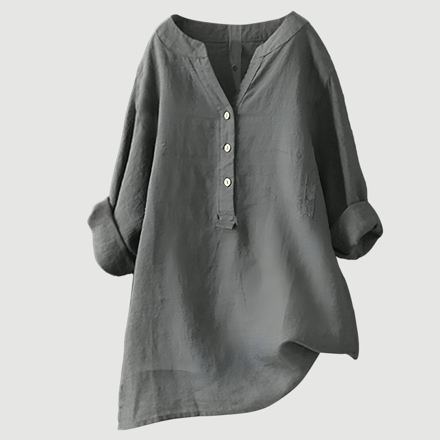 Flora | Airy and Comfortable Button-Up Shirt