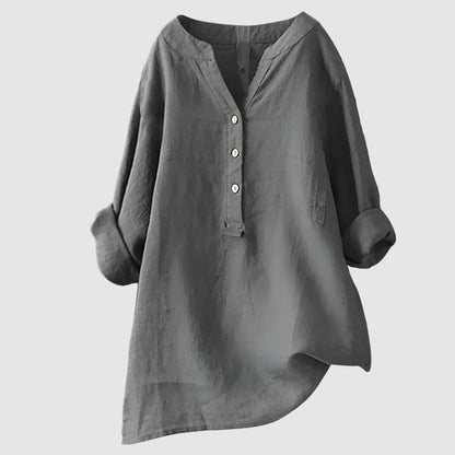 Flora | Airy and Comfortable Button-Up Shirt