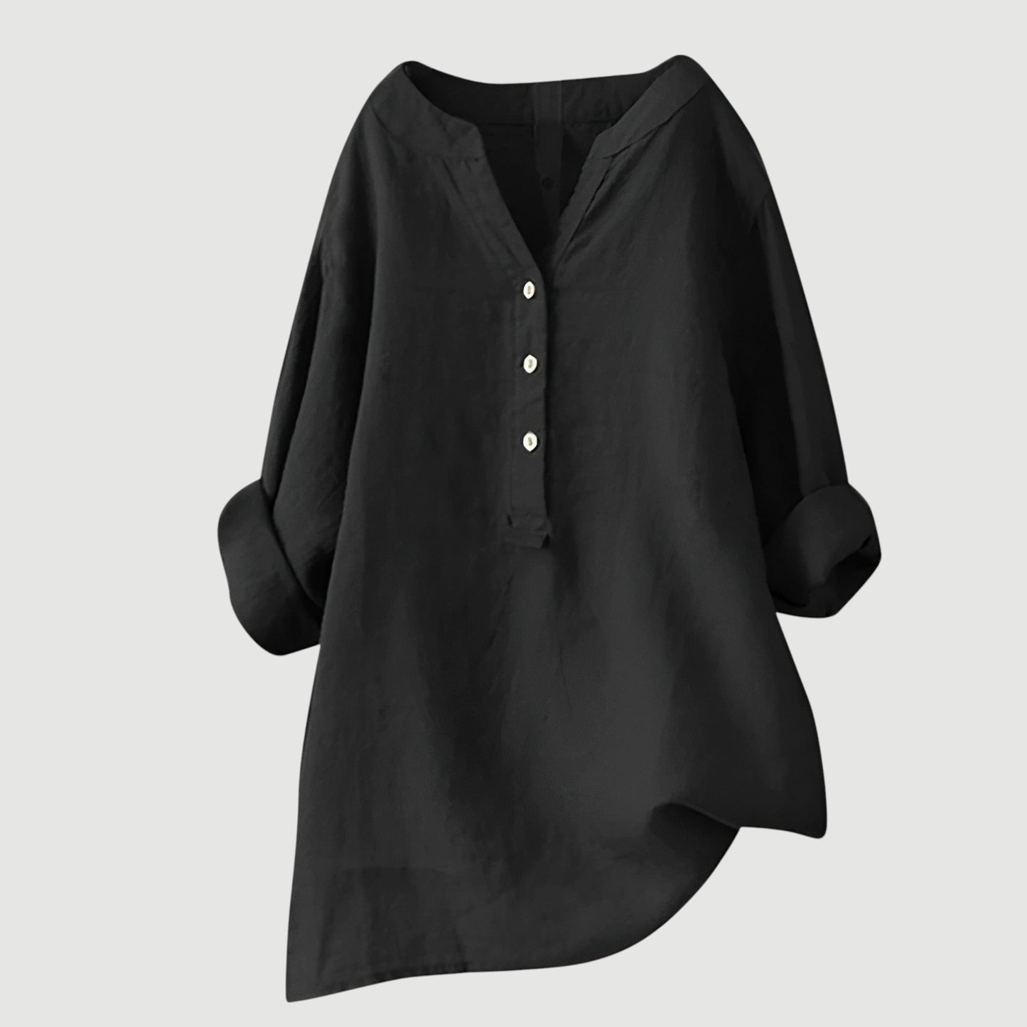 Flora | Airy and Comfortable Button-Up Shirt