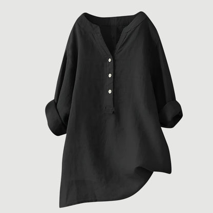 Flora | Airy and Comfortable Button-Up Shirt