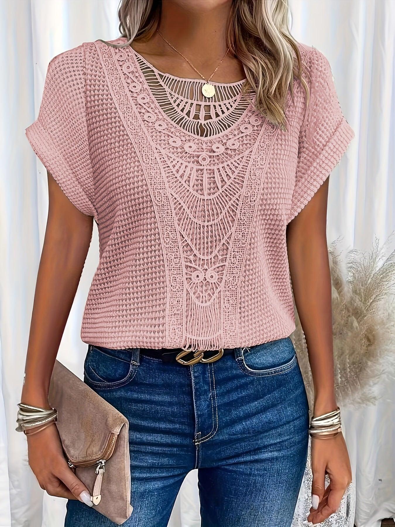 Brooke | Beautifully Detailed Knitted Top
