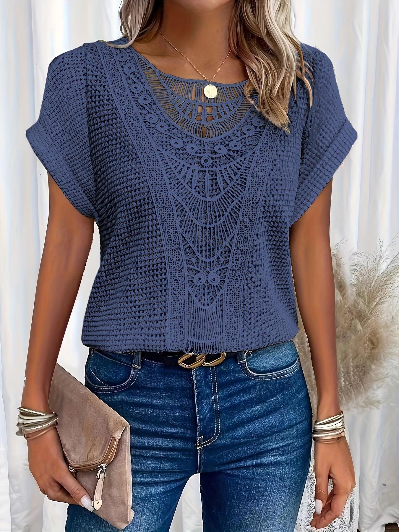 Brooke | Beautifully Detailed Knitted Top