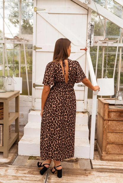 Stella | Leopard Maxi Dress