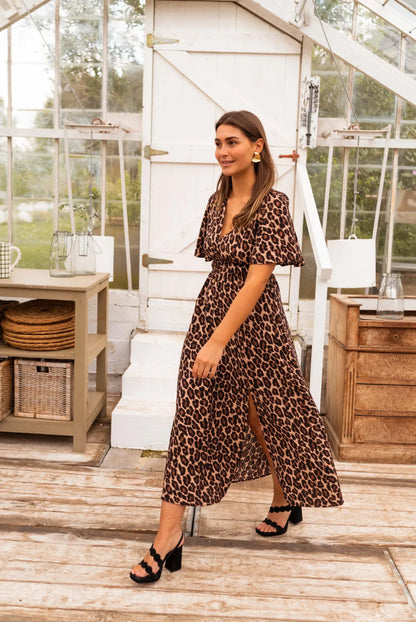 Stella | Leopard Maxi Dress