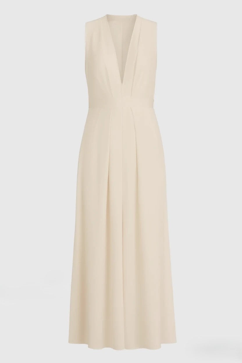 FIORA | Designer jumpsuit with halter neck