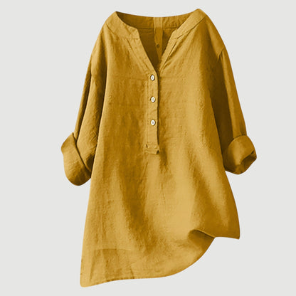 Flora | Airy and Comfortable Button-Up Shirt